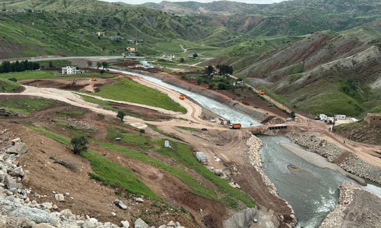 Baykan Enerji Grubu Hidroelektrik Santrali — proje görünümü 1