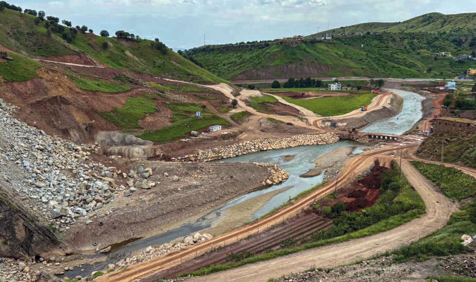 Baykan Enerji Grubu Hidroelektrik Santrali — proje görünümü 2