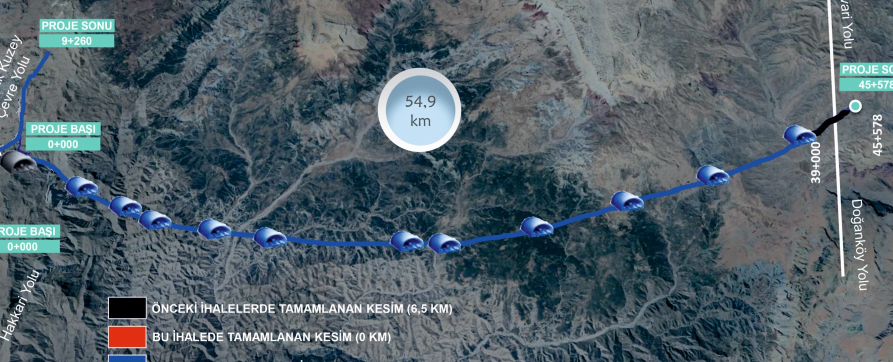 Şırnak–Pervari–Narlı Yolu — güzergâh haritası 2